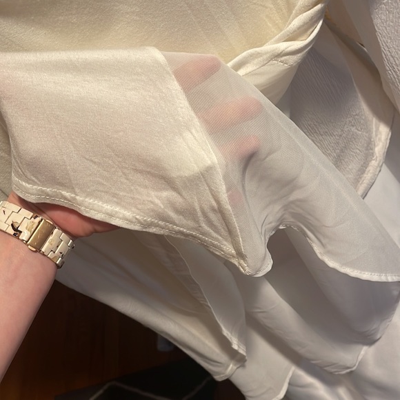 🌸4 for $20🌸 Like New - Lord & Taylor DESIGN LAB sz M hi-low contrast tee - Picture 4 of 6